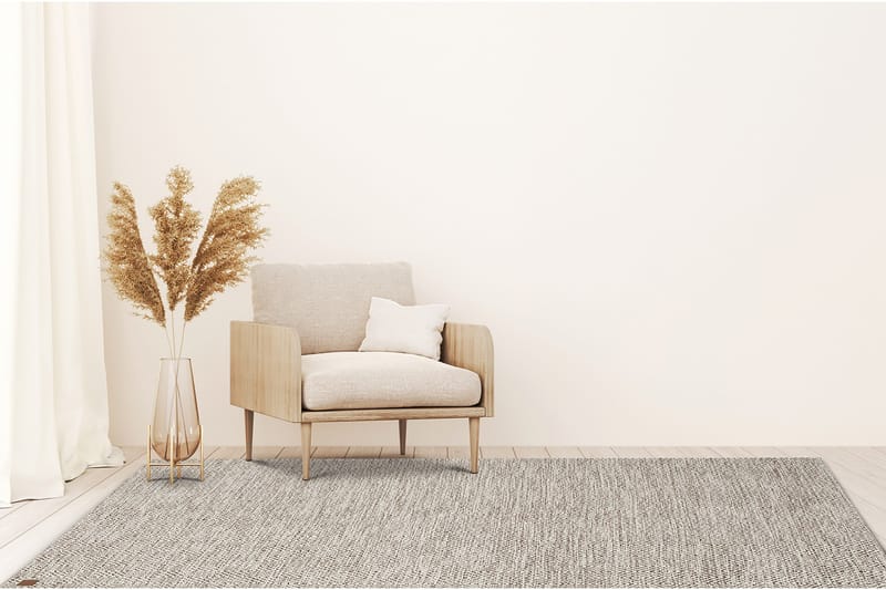 Gåsöga Ullmatta 160x230 cm Rektangulär - Beige - Products - Textil & mattor - Matta - Modern matta - Ullmatta