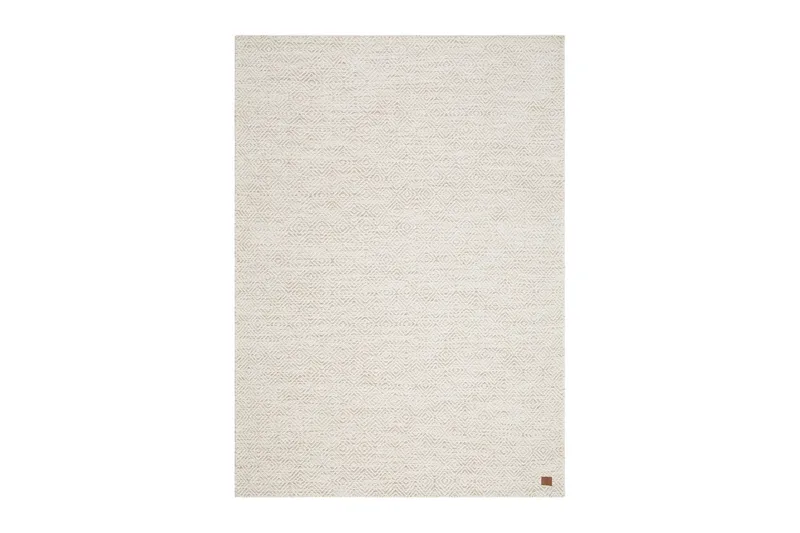 Gåsöga Ullmatta 300x400 cm Rektangulär, Beige