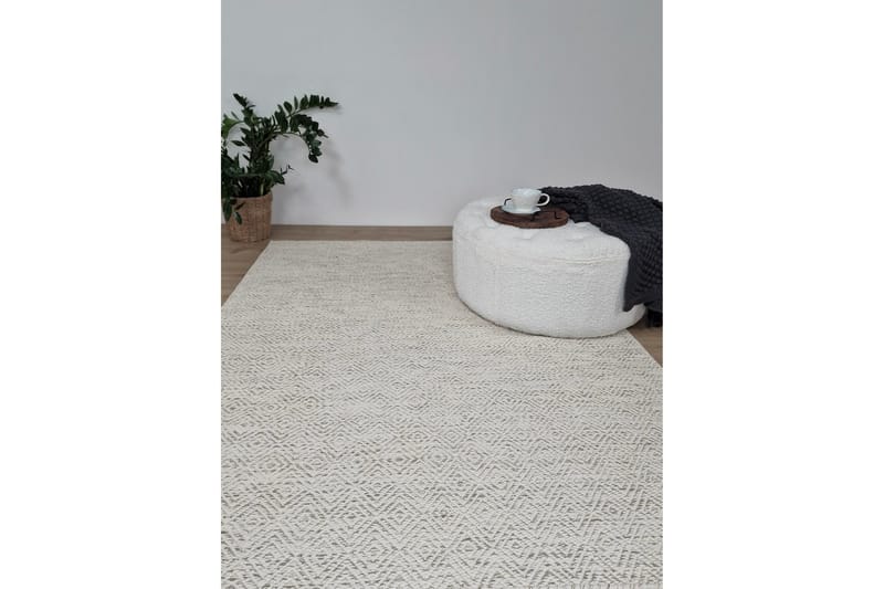 Gåsöga Ullmatta 300x400 cm Rektangulär - Beige - Products - Textil & mattor - Matta - Modern matta - Ullmatta