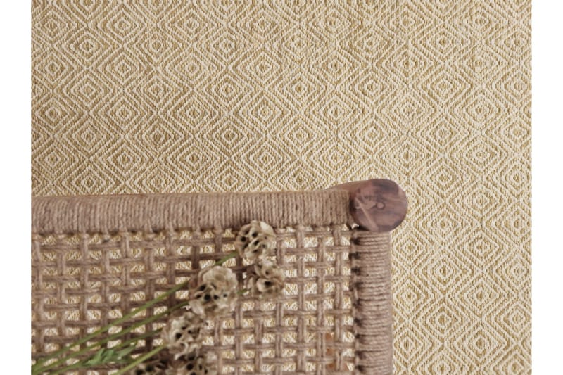 Gåsöga Ullmatta 300x400 cm Rektangulär - Gul - Products - Textil & mattor - Matta - Modern matta - Ullmatta