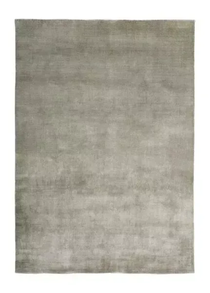 Handvävd Viskosmatta Doriano - Silver - 90x400 cm, Silver