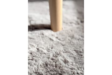 Heaven Ryamatta 200 cm Rund Grå - Grå - Products - Textil & mattor - Matta - Modern matta - Ryamatta