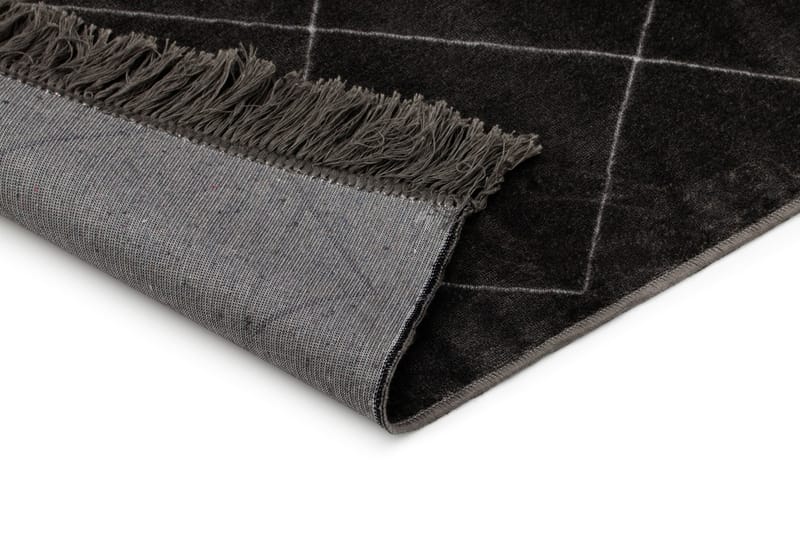 Loreraz Deluxe Matta 200x290 cm - Antracit - Products - Textil & mattor - Matta - Modern matta - Viskosmatta & konstsilkesmatta