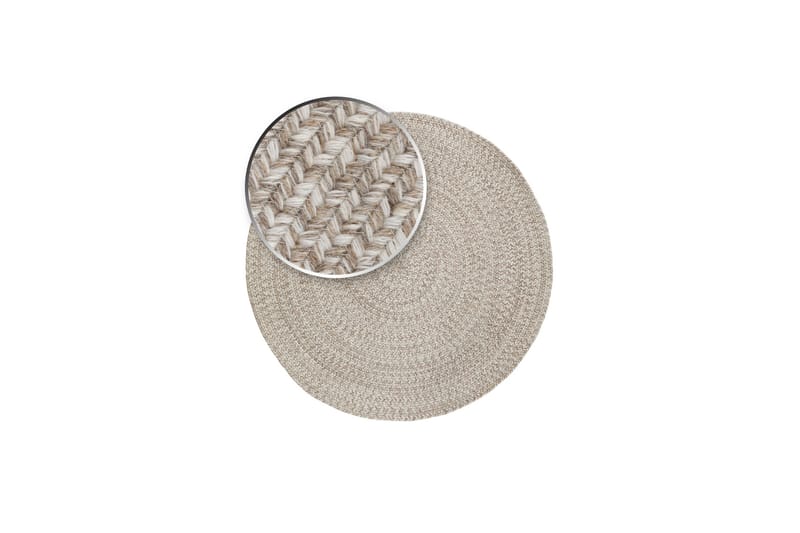 Lya Ullmatta Ø160 cm Rund - Beige - Products - Textil & mattor - Matta - Modern matta - Ullmatta