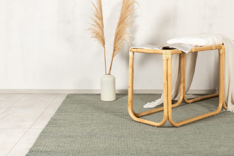 Marta Ullmatta 200x300 cm - Ljusgrön - Products - Textil & mattor - Matta - Modern matta - Ullmatta