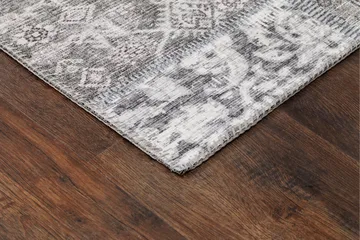 Patchwork Wiltonmatta 200x290 cm Rektangulär - Silver - Products - Textil & mattor - Matta - Modern matta - Wiltonmatta