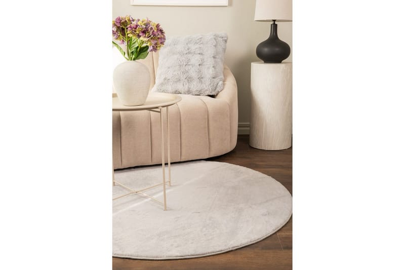 Relax Ryamatta Rund 120 cm - Beige - Products - Textil & mattor - Matta - Modern matta - Ryamatta
