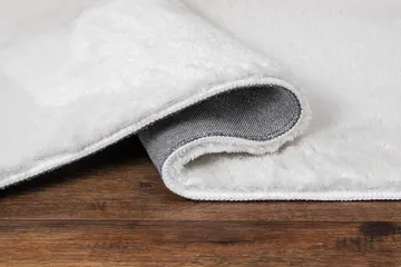 Cozy Ryamatta 120 cm Rund - Vit - Products - Textil & mattor - Matta - Modern matta - Ryamatta