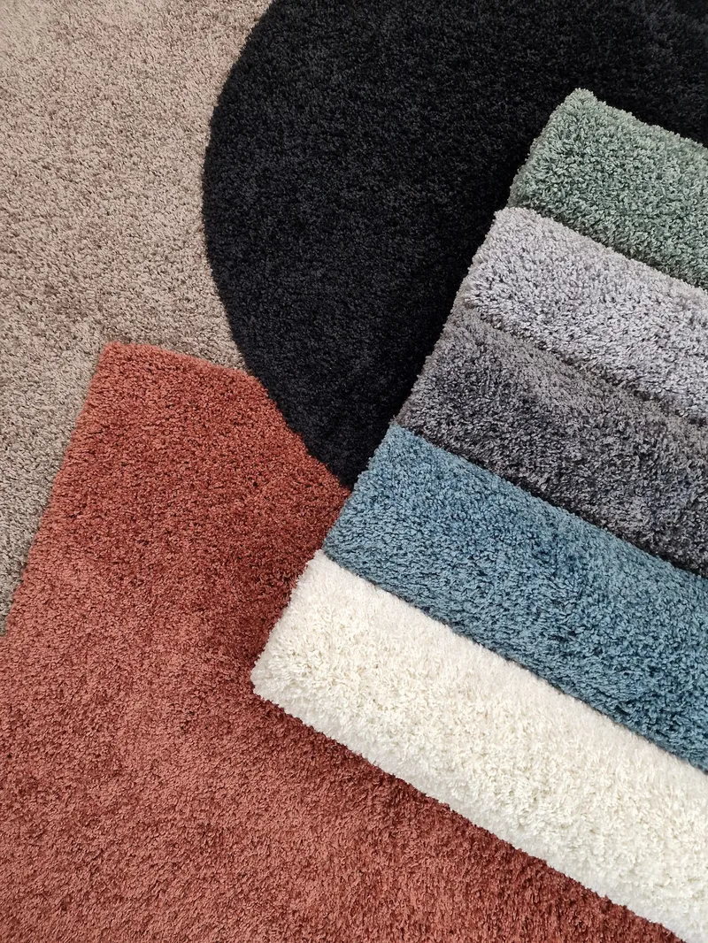 Lounge Ryamatta 160x230 cm Rektangulär - Silver - Products - Textil & mattor - Matta - Modern matta - Ryamatta