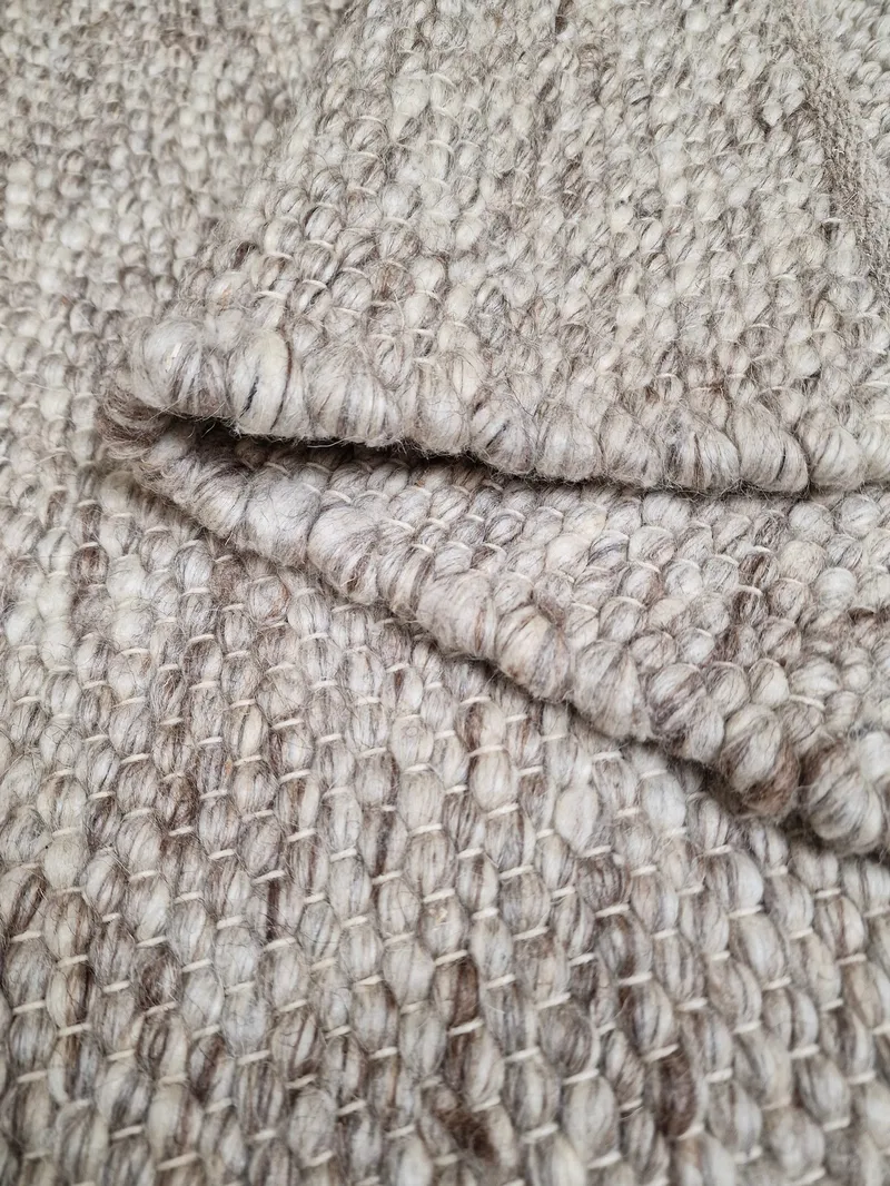 Skagen Ullmatta 200 cm Rund - Naturmelange - Products - Textil & mattor - Matta - Modern matta - Ullmatta