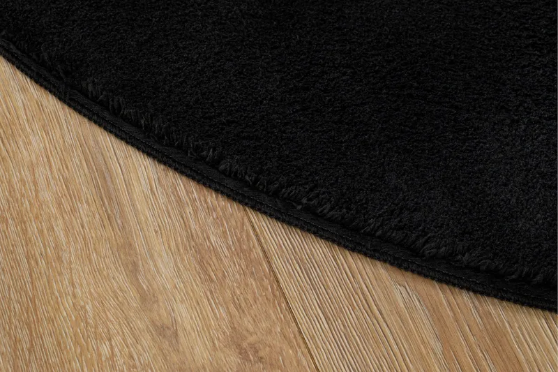 Soft Wiltonmatta Rund 160 cm - Svart - Products - Textil & mattor - Matta - Modern matta - Wiltonmatta