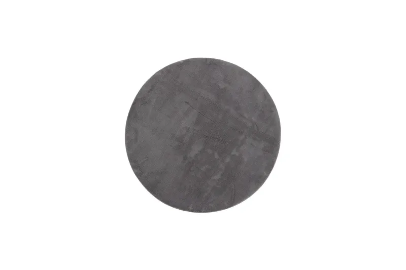Soft Wiltonmatta Rund 200 cm, Grafitgrå