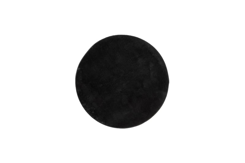 Soft Wiltonmatta Rund 240 cm, Svart