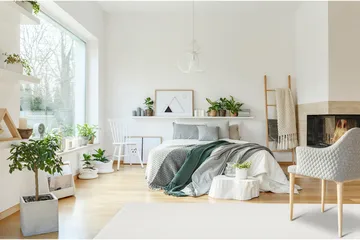 Torsby Ullmatta 140x200 cm Rektangulär - Vit - Products - Textil & mattor - Matta - Modern matta - Ullmatta