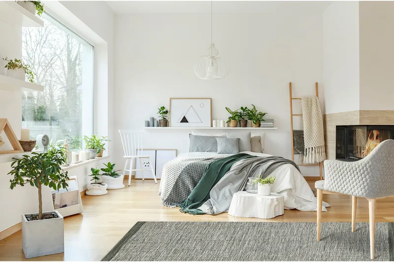 Torsby Ullmatta 240x340 cm Rektangulär - Grön - Products - Textil & mattor - Matta - Modern matta - Ullmatta