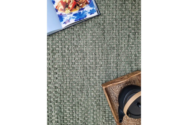 Torekov Ullmatta 75x230 cm - Grön - Products - Textil & mattor - Matta - Modern matta - Ullmatta