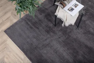 Undra Viskos-look Matta 200x300 - Mörkgrå - Products - Textil & mattor - Matta - Modern matta - Viskosmatta & konstsilkesmatta