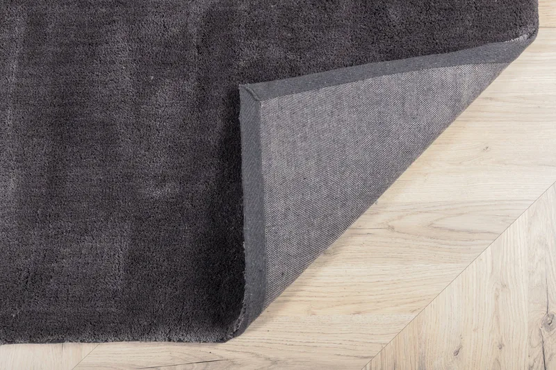Undra Viskos-look Matta 250x350 - Mörkgrå - Products - Textil & mattor - Matta - Modern matta - Viskosmatta & konstsilkesmatta
