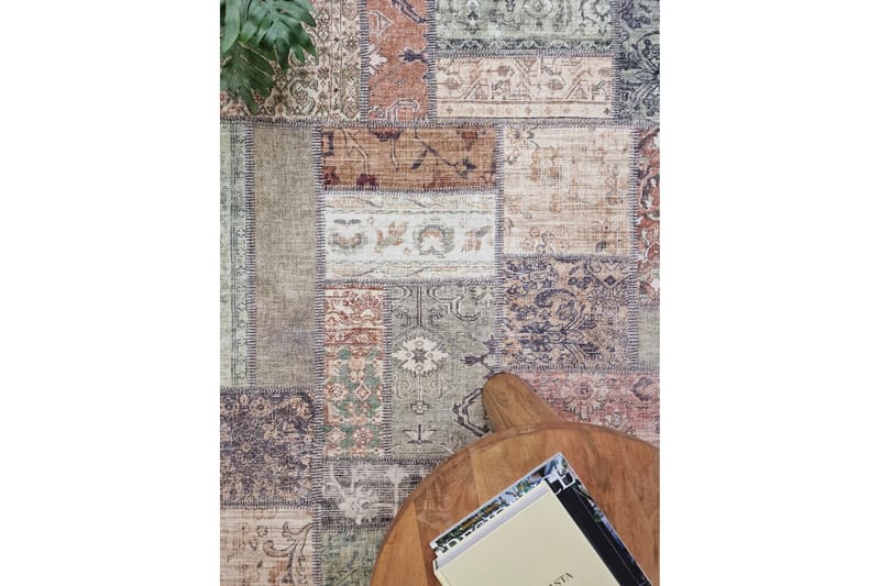 Tarfaya Friezematta 80x300 cm - Grön - Products - Textil & mattor - Matta - Modern matta - Wiltonmatta