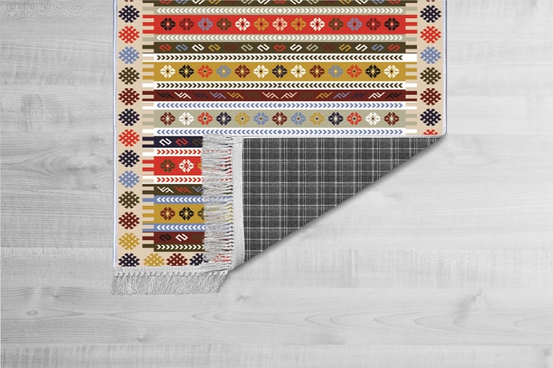 Homefesto Matta 80x200 cm - Multifärgad/Sammet - Products - Textil & mattor - Matta - Orientalisk matta - Persisk matta
