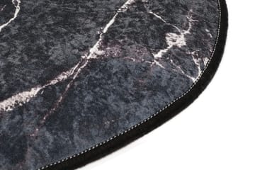 Pari Badrumsmatta 80x120 cm Rund - Svart - Products - Textil & mattor - Matta - Badrumsmatta