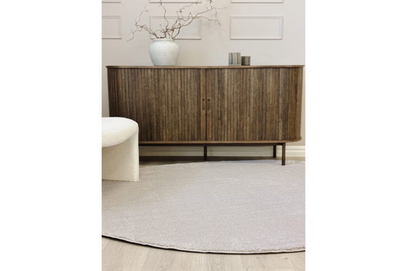 Tvättbar Matta Soft Shape - 200x290 cm, Melerad Linne - Products - Textil & mattor - Matta - Flatvävd matta