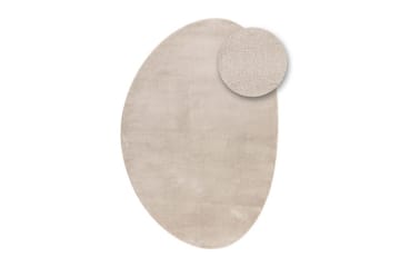 Tvättbar Matta Soft Shape - 200x290 cm, Melerad Linne - Products - Textil & mattor - Matta - Flatvävd matta