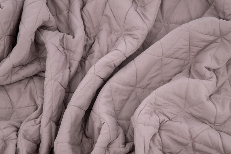 Nilla Överkast 260x260 cm - Ljusrosa - Products - Textil & mattor - Sängkläder - Överkast - Överkast dubbelsäng
