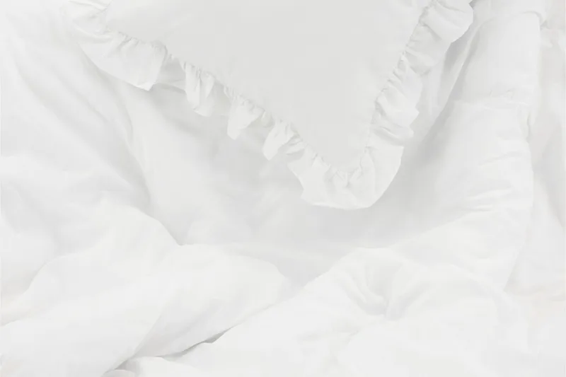 Levi Bäddset 2-Dels 150x200/50x60 cm - Vit - Products - Textil & mattor - Sängkläder - Bäddset & påslakanset - Påslakanset dubbelsäng