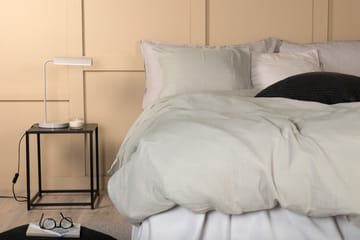Mila Bäddset 2-Dels 150x200/50x60 cm - Ljusgrå - Products - Textil & mattor - Sängkläder - Bäddset & påslakanset - Påslakanset dubbelsäng