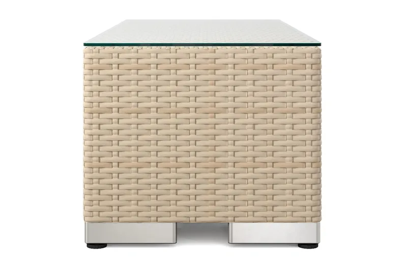 Bahamas Avslut utomhus 38x90 cm - Beige - Products - Utemöbler & utemiljö - Övrigt utemöbler - Moduler utesoffa