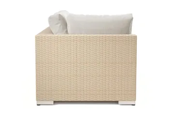 Bahamas Högermodul utomhus 140 cm - Beige - Products - Utemöbler & utemiljö - Övrigt utemöbler - Moduler utesoffa