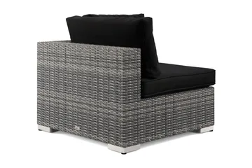 Bahamas Hörnmodul utomhus i konstrotting - Grå - Products - Utemöbler & utemiljö - Övrigt utemöbler - Moduler utesoffa
