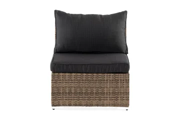 Wisconsin Premium Mittmodul utomhus i konstrotting - Sand Beige - Products - Utemöbler & utemiljö - Övrigt utemöbler - Moduler utesoffa - Mittmodul utesoffa