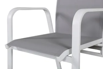 Copacabana Karmstol Utomhus Stapelbar - Vit - Products - Utemöbler & utemiljö - Balkong & altan - Balkongmöbler - Balkongstol