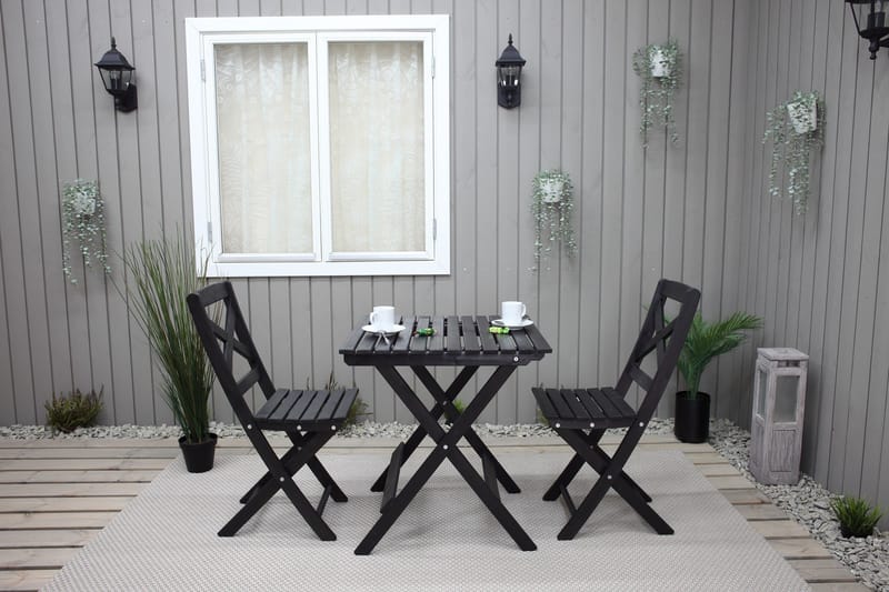 Edilma Klappstol Utomhus - Mörkbrun - Products - Utemöbler & utemiljö - Balkong & altan - Balkongmöbler - Balkongstol