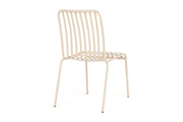 Jarva Matstol Utomhus i metall för balkong och uteplats - Beige - Products - Utemöbler & utemiljö - Balkong & altan - Balkongmöbler - Balkongstol