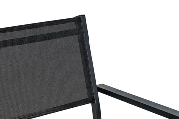 Tunis Stapelstol Utomhus - Svart - Products - Utemöbler & utemiljö - Balkong & altan - Balkongmöbler - Balkongstol