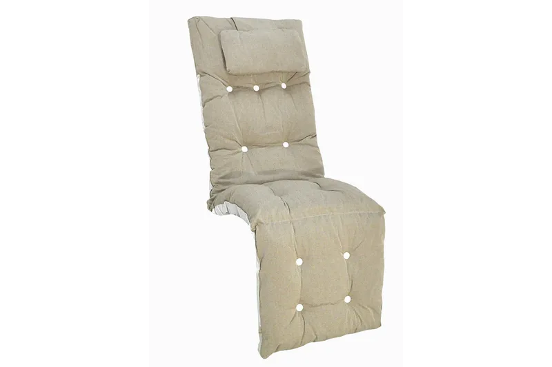 Flockstoppad Baden baden-dyna 50 Beige - FRITAB - Products - Utemöbler & utemiljö - Dynor - Baden baden-dynor