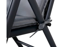 Hanna Positionsdyna med Kudde - Grå - Products - Utemöbler & utemiljö - Dynor - Positionsdynor