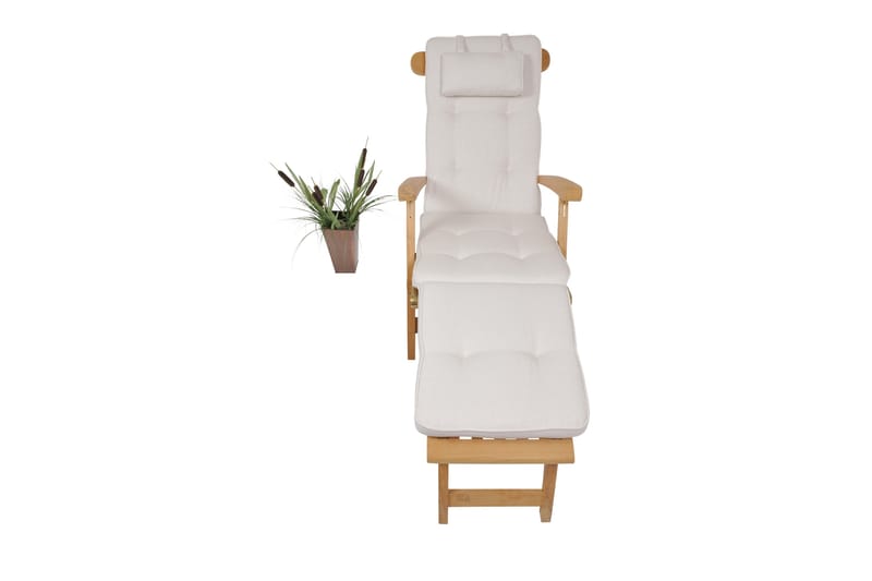 Hema Däckstolsdyna 50 cm - Vit - Products - Utemöbler & utemiljö - Dynor - Däckstolsdynor