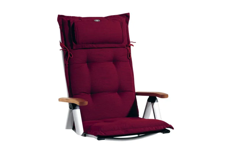 Positionsdyna Canyon med nackkudde Fritab Wine red