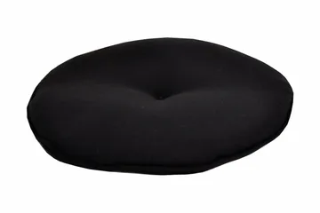 Sittdyna Fritab Sittdyna Wien Rund Black - Products - Utemöbler & utemiljö - Dynor - Sittdyna & ryggdyna utemöbler