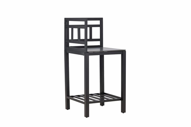 Alicante garden kitchen corner table black/fiber concrete - Svart - Products - Utemöbler & utemiljö - Grill & utekök - Utekök - Kompletta utekök