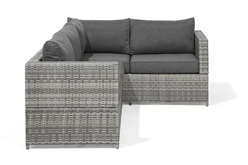 Avola Loungegrupp Utomhus 212 cm - Grå - Products - Utemöbler & utemiljö - Loungemöbler - Loungeset & loungegrupp
