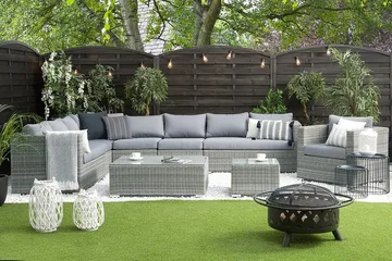 Comfy Loungegrupp Utomhus 76 cm - Grå - Products - Utemöbler & utemiljö - Loungemöbler - Loungeset & loungegrupp