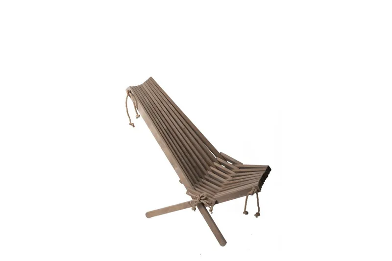 Ecochair Hillerstorp Al oljad grå - Al oljad grå - Products - Utemöbler & utemiljö - Loungemöbler - Loungestol utomhus