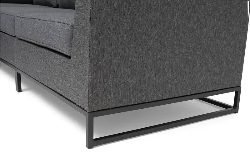Hillerstorp Adelshamn Hörnsoffa Utomhus - Grå - Products - Utemöbler & utemiljö - Loungemöbler - Loungeset & loungegrupp
