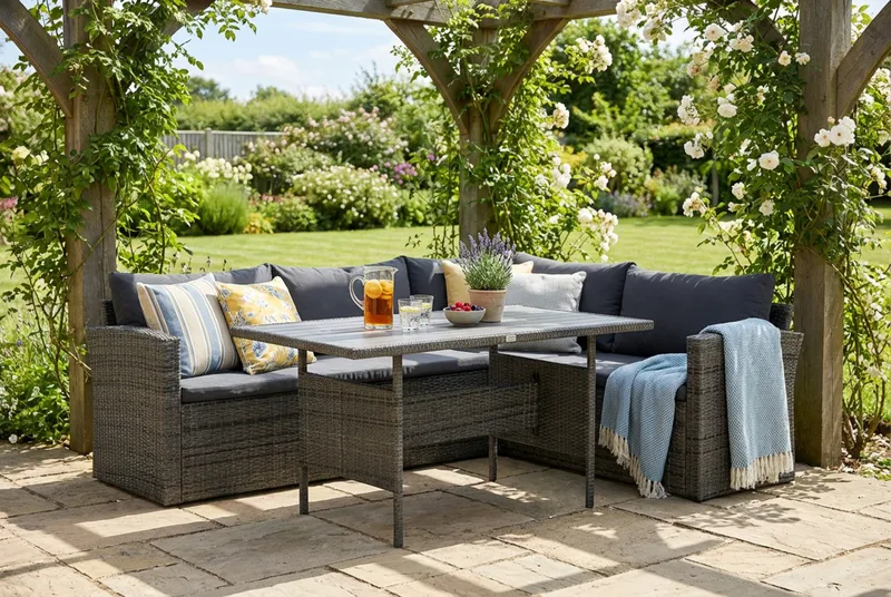 James Light Soffgrupp Utomhus  5-sits - Grå - Products - Utemöbler & utemiljö - Loungemöbler - Loungeset & loungegrupp