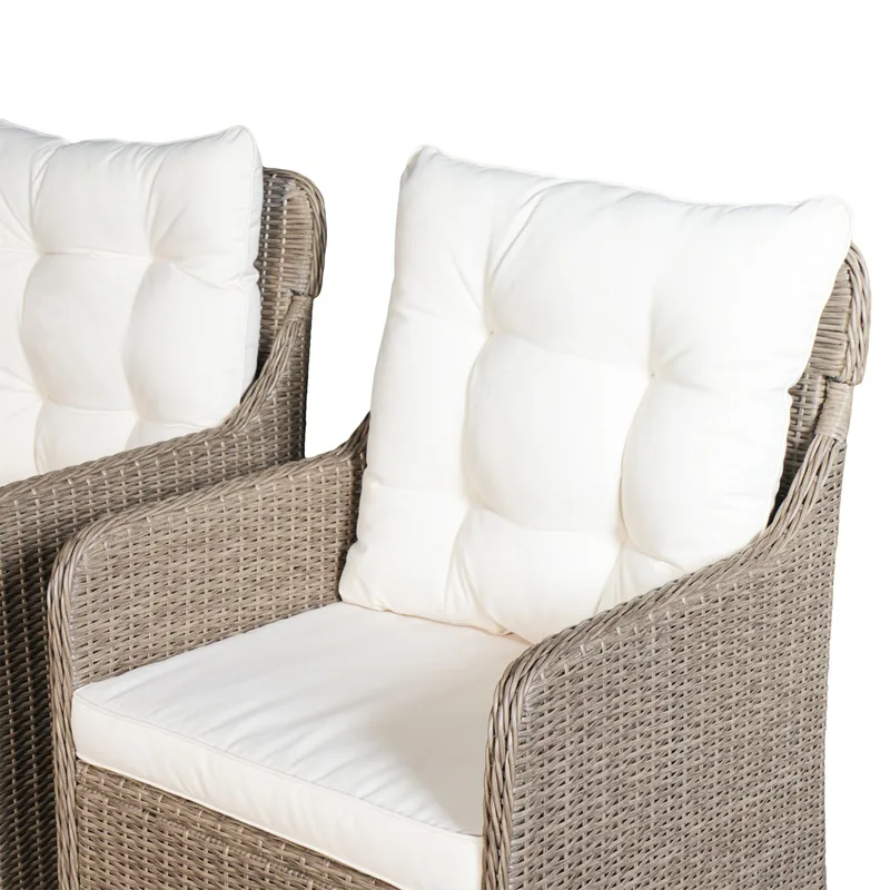 Loungegrupp utemöbler | Beige konstrotting | Rögrund - Products - Utemöbler & utemiljö - Loungemöbler - Loungeset & loungegrupp